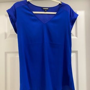 Blue Woman’s Dress Shirt from Express- M